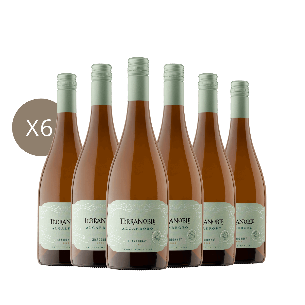 Algarrobo Chardonnay - Caja 6 Botellas