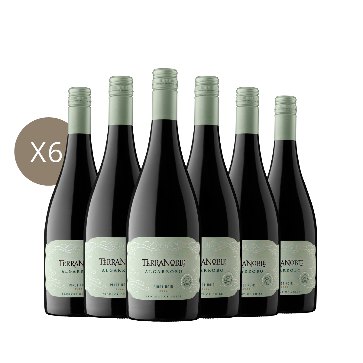 Algarrobo Pinot Noir** Caja 6 Botellas