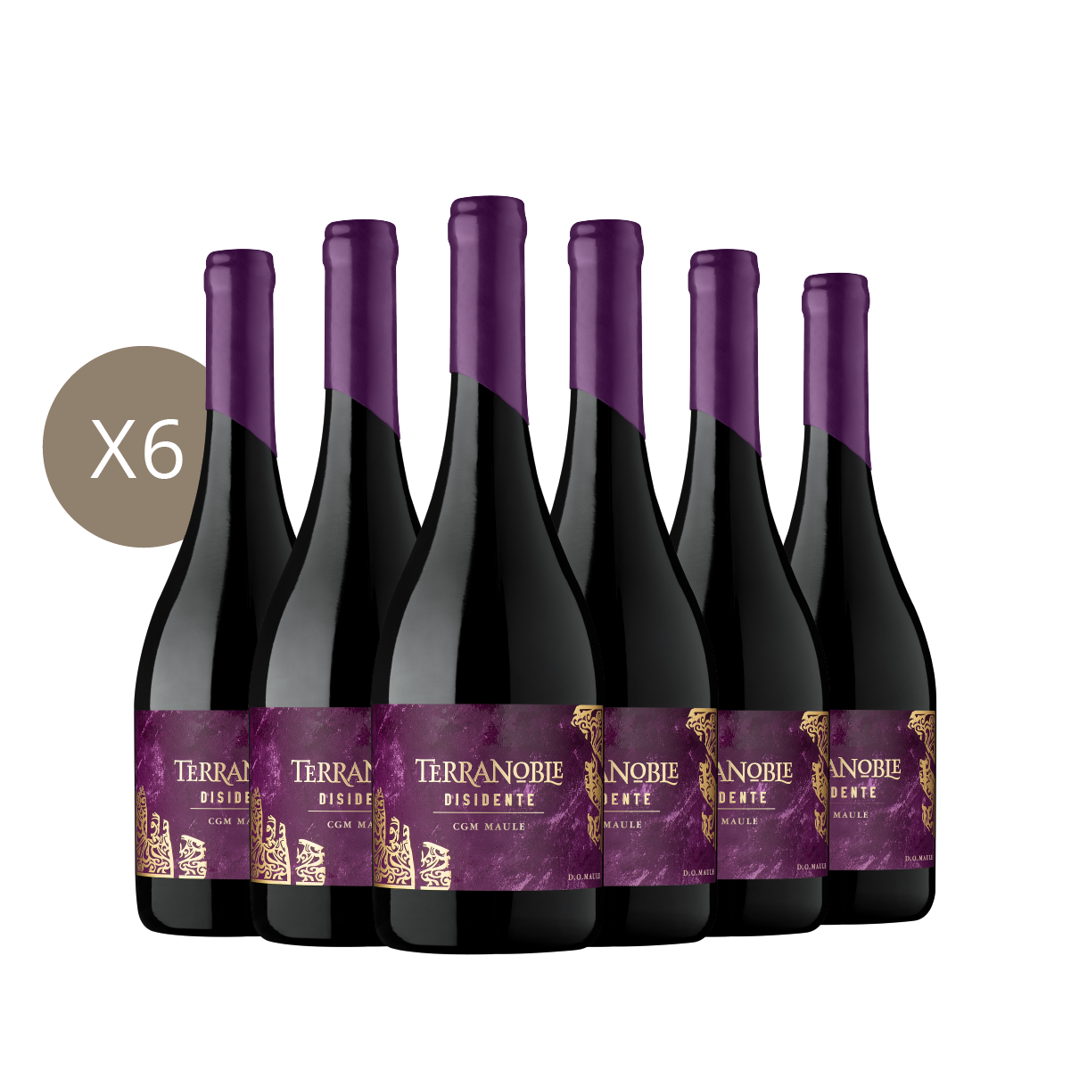 Disidente CGM** Cajas 6 Botellas