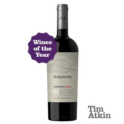 TERRANOBLE CA1 ANDES SELECCIONADO COMO VINO ‘CARMENERE DEL AÑO’ POR TIM ATKIN MW