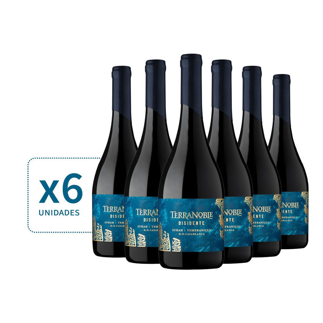 TerraNoble Disidente Syrah/Tempranillo  ** caja 6 bot