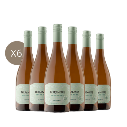 Algarrobo Chardonnay**  Caja 6 Botellas