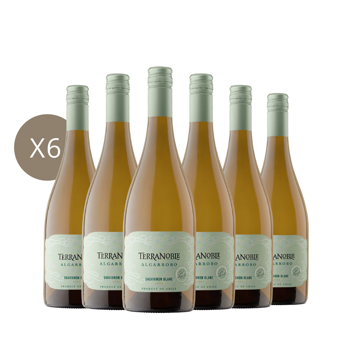 Algarrobo Sauvignon Blanc** Caja 6 Botellas