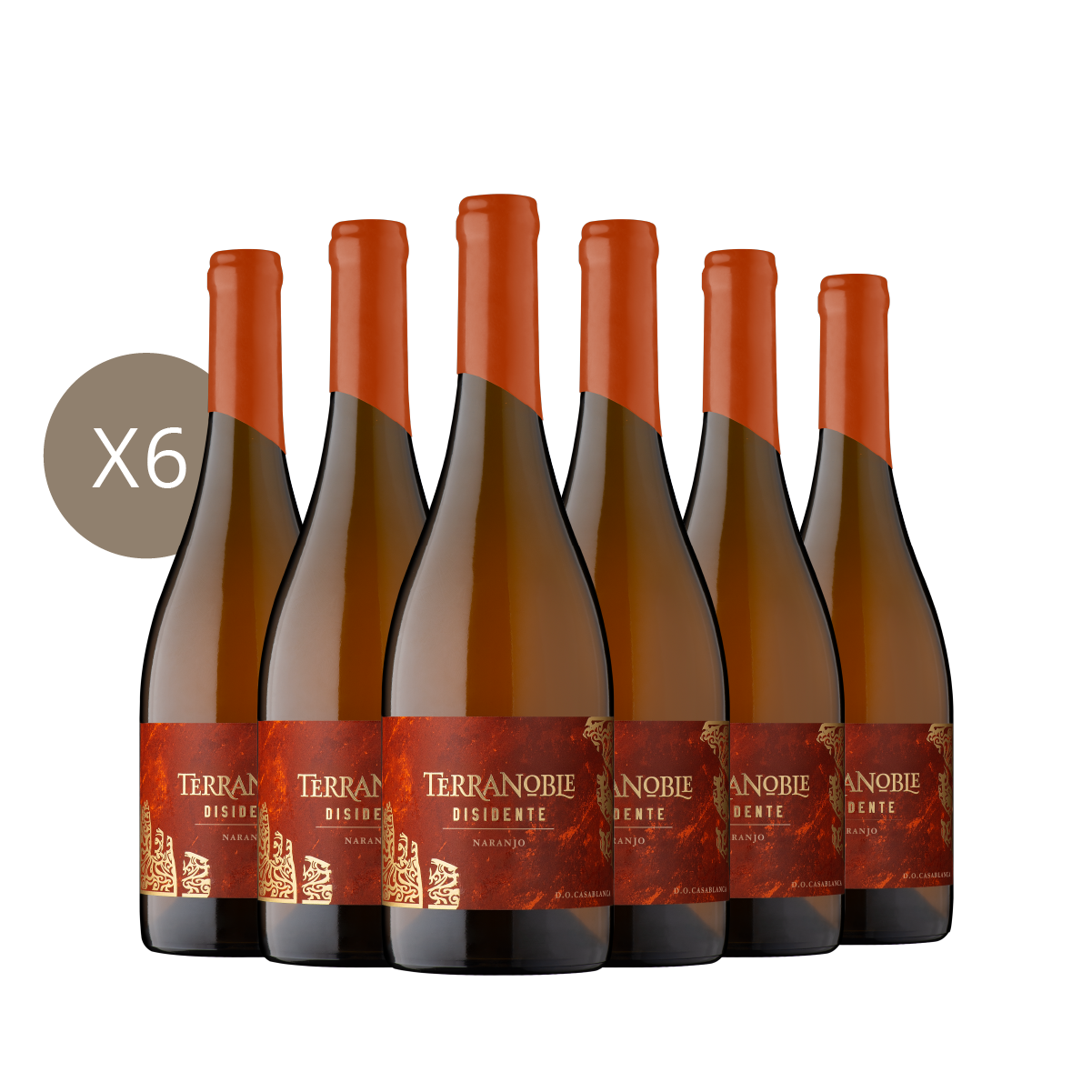 Disidente Naranjo**  Caja 6 botellas