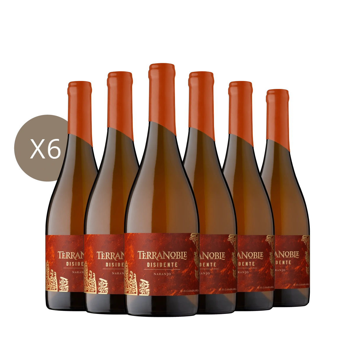 Disidente Naranjo - Caja 6 botellas