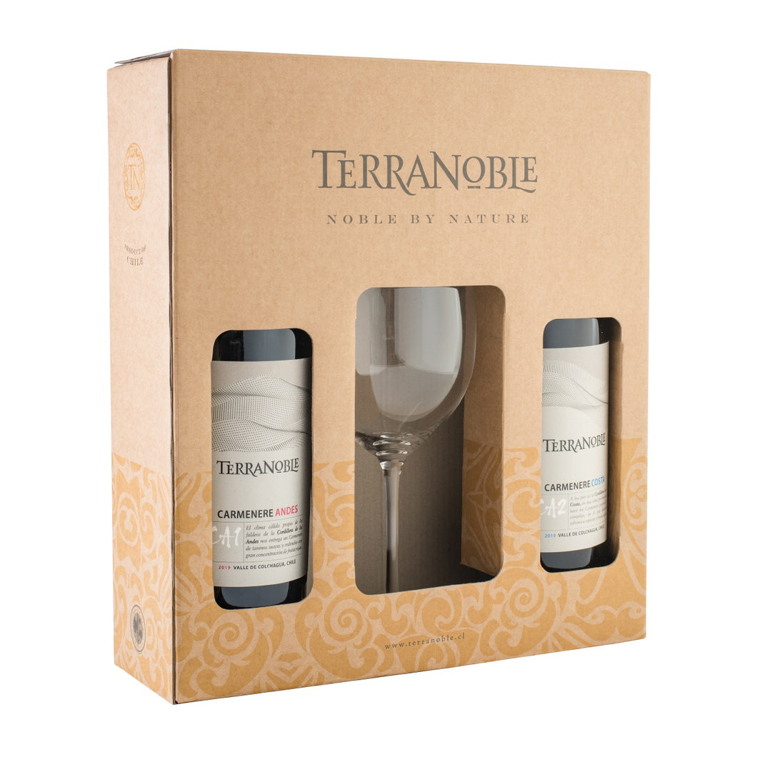 TERRANOBLE REGALO  ** Caja CA1 Andes / CA2 Costa + copa